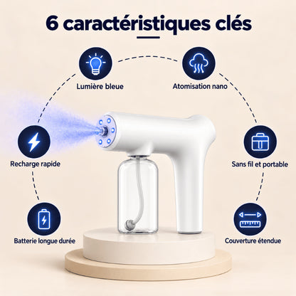 Velqin™ Pistolet Anti-Odeurs pour Animaux
